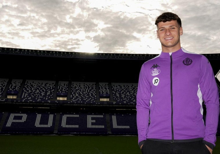 «El curso que viene daré el 200% para ganarme un hueco en el primer equipo del Real Valladolid»
